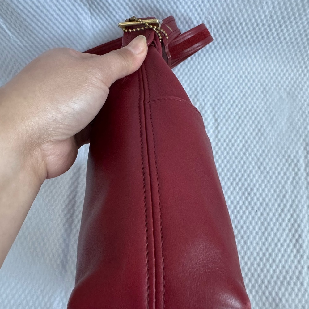 Coach Vintage Y2K Rare Legacy Small Pocket Hobo 9136 Leather Shoulder Bag - Picture 9 of 14